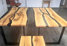 Mobila Deva Mese Lemn Rasina Epoxidica Deva - AGROAGER SRL 